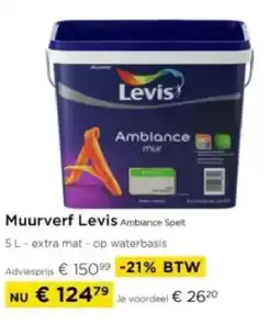 Molecule Muurverf Levis aanbieding