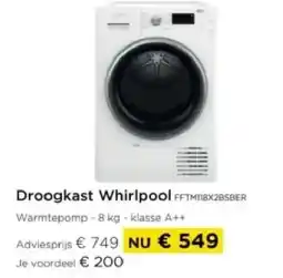 Molecule Droogkast Whirlpoo aanbieding