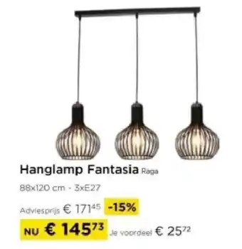 Molecule Hanglamp Fantasia Raga aanbieding