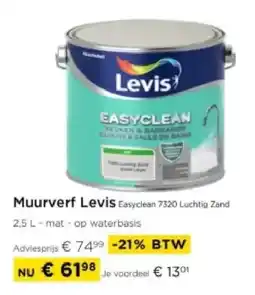 Molecule Muurverf Levis aanbieding