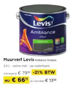 Molecule Muurverf Levis aanbieding