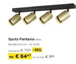 Molecule Spots Fantasia Taboo aanbieding