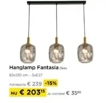 Molecule Hanglamp Fantasia Okiru aanbieding