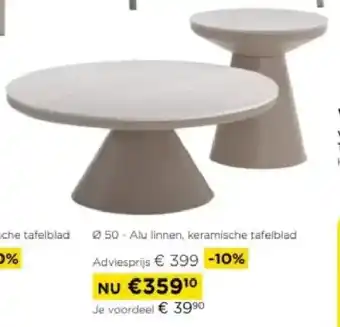 Molecule Koffietafel Diaz aanbieding