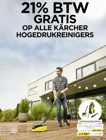 Molecule Hogedrukreiniger Kärcher aanbieding