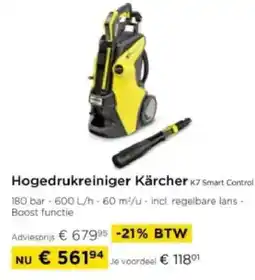 Molecule Hogedrukreiniger Kärcher aanbieding