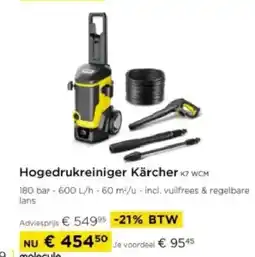 Molecule Hogedrukreiniger Kärcher aanbieding