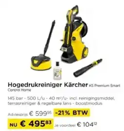 Molecule Hogedrukreiniger Kärcher aanbieding