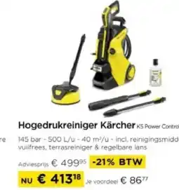 Molecule Hogedrukreiniger Kärcher aanbieding