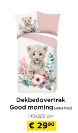 Molecule Dekbedovertrek Good morning Sama Multi aanbieding