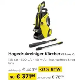 Molecule Hogedrukreiniger Kärcher aanbieding