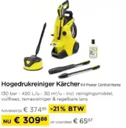 Molecule Hogedrukreiniger Kärcher aanbieding