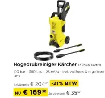 Molecule Hogedrukreiniger Kärcher aanbieding