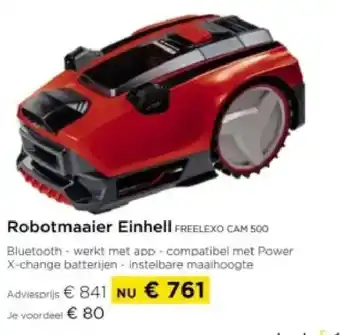 Molecule Robotmaaier Einhell aanbieding