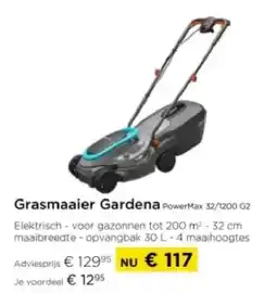 Molecule Grasmaaier Gardena aanbieding