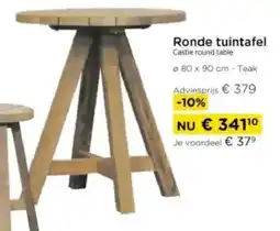 Molecule Ronde tuintafel Castle round table aanbieding