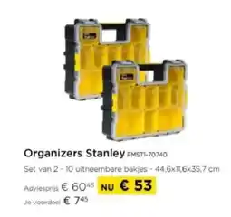 Molecule Organizers Stanley FMST1-70740 aanbieding