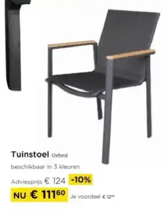 Molecule Tuinstoel Oxford aanbieding