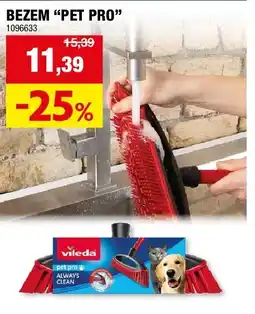 Hubo BEZEM “PET PRO” aanbieding