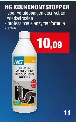 Hubo HG KEUKENONTSTOPPER aanbieding