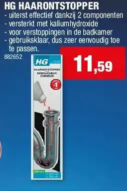 Hubo HG HAARONTSTOPPER aanbieding