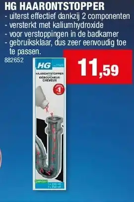 Hubo HG HAARONTSTOPPER aanbieding