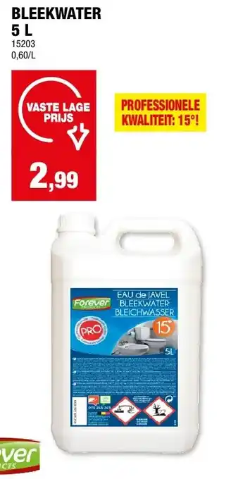 Hubo BLEEKWATER 5 L aanbieding