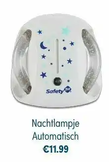 Baby & Tiener Safety 1st nachtlampje automatisch aanbieding