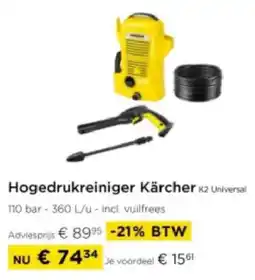 Molecule Hogedrukreiniger Kärcher aanbieding