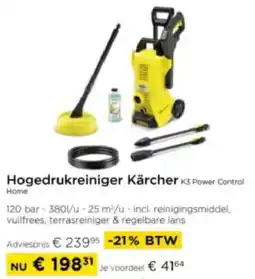 Molecule Hogedrukreiniger Kärcher aanbieding