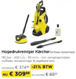 Molecule Hogedrukreiniger Kärcher aanbieding