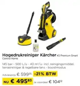 Molecule Hogedrukreiniger Kärcher aanbieding