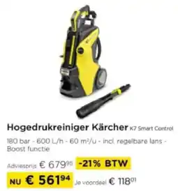 Molecule Hogedrukreiniger Kärcher aanbieding