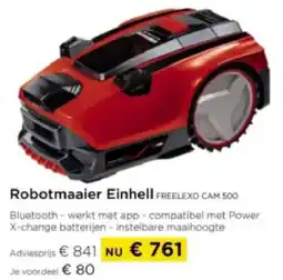 Molecule Robotmaaier Einhell FREELEXO CAM 500 aanbieding