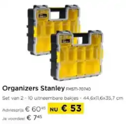 Molecule Organizers Stanley FMST1-70740 aanbieding