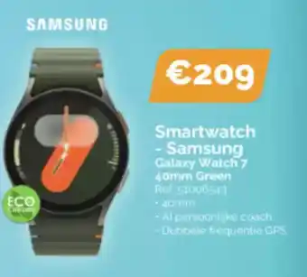 Krëfel samsung smartwatch galaxy watch 7 40MM green aanbieding