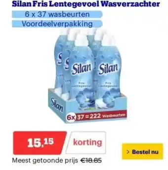 Bol.com Silan fris lentegevoel wasverzachter aanbieding