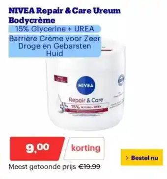 Bol.com NIVEA Repair & Care Ureum Bodycrème aanbieding