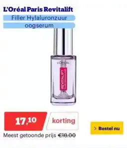 Bol.com L'Oréal Paris Revitalift aanbieding