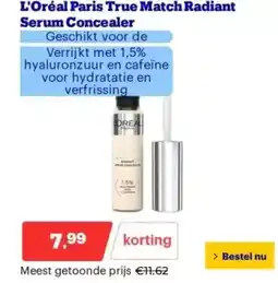 Bol.com L'Oréal Paris True Match Radiant Serum Concealer aanbieding