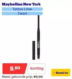 Bol.com Maybelline New York aanbieding