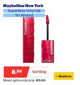 Bol.com Maybelline new york aanbieding