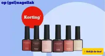 Bol.com Op gel nagellak aanbieding