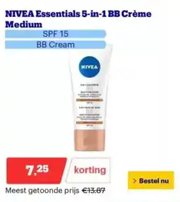 Bol.com NIVEA Essentials 5-in-1 BB Crème Medium aanbieding