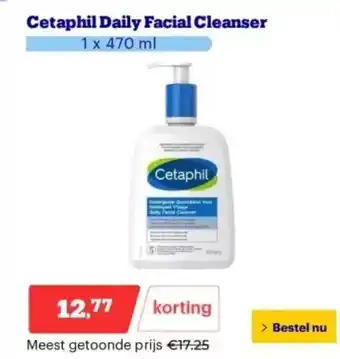 Bol.com Cetaphil daily facial cleanser aanbieding