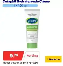 Bol.com Cetaphil hydraterende crème aanbieding