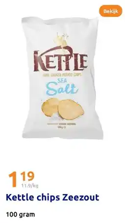 Action Kettle chips Zeezout aanbieding