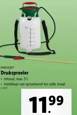 Lidl Druksproeier aanbieding