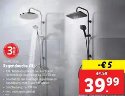 Lidl Regendouche XXL aanbieding