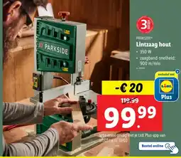 Lidl Lintzaag hout aanbieding